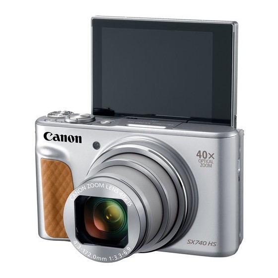 Canon PowerShot SX740 HS Digital Camera (Silver)