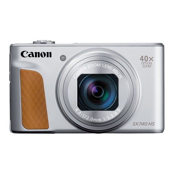 Canon PowerShot SX740 HS Digital Camera (Silver)