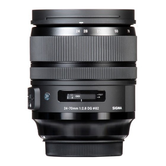 Sigma 24-70mm f/2.8 DG OS HSM Art Lens for Canon EF