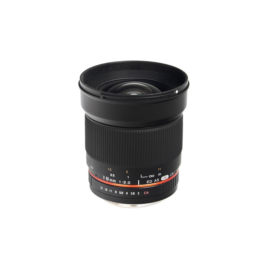 Bower 16mm f/2.0 ED AS UMC CS Lens for Four Thirds Mount