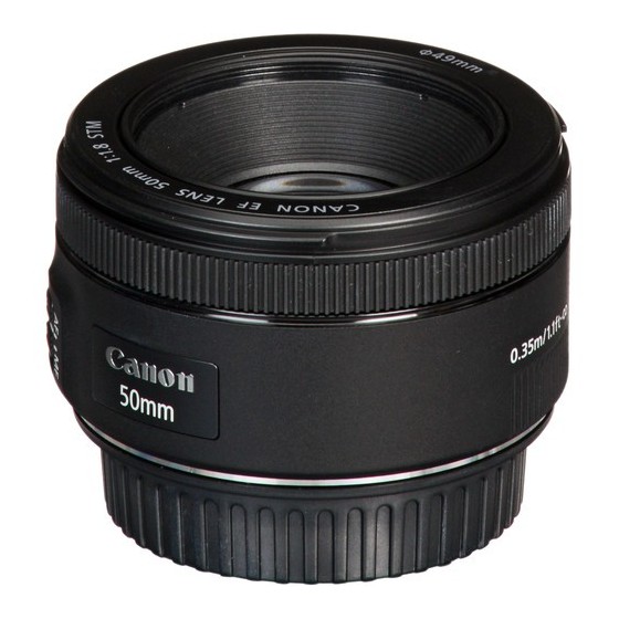 Canon EF 50mm f/1.8 STM Lens