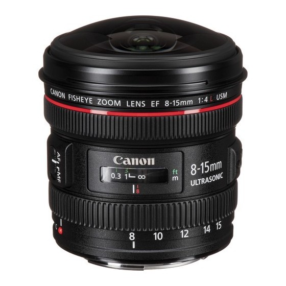 Canon EF 8-15mm f/4L Fisheye USM Lens