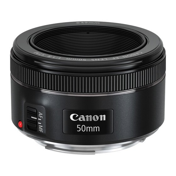 Canon EF 50mm f/1.8 STM Lens + Speedlite EL-100 Creative Photography Kit