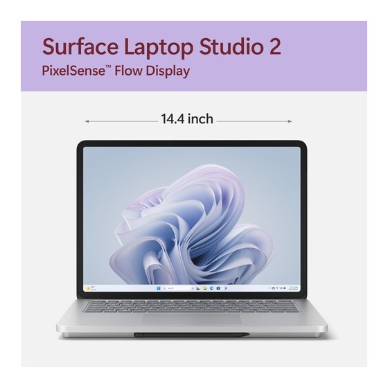 Microsoft 14.4" Surface Laptop Studio 2 (Platinum)