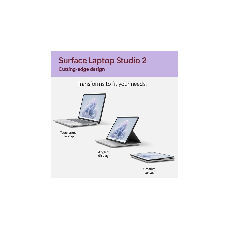 Microsoft 14.4" Surface Laptop Studio 2 (Platinum)