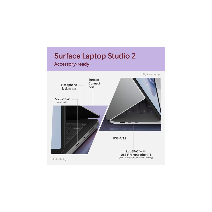 Microsoft 14.4" Surface Laptop Studio 2 (Platinum)