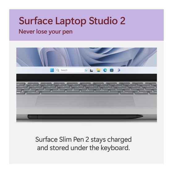 Microsoft 14.4" Surface Laptop Studio 2 (Platinum)