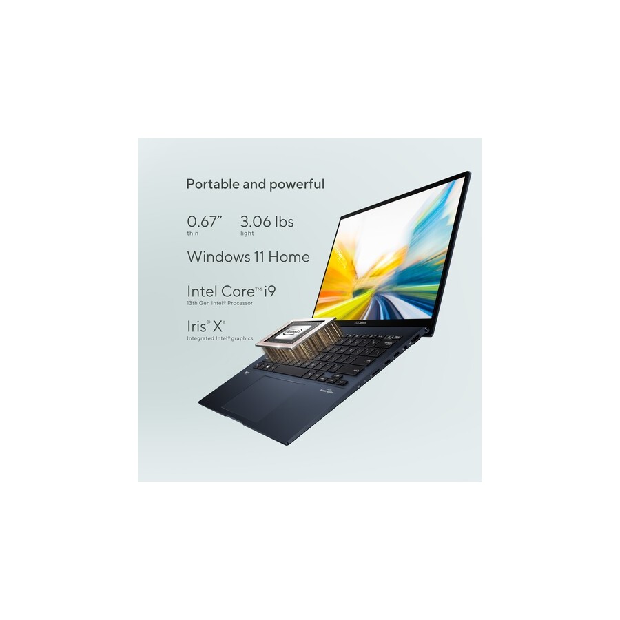 ASUS 14" Zenbook 14 OLED Laptop (Ponder Blue)